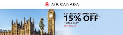 Air Canada Summer Sale Save 15 On Summer Travel Worldwide Hot Canada Deals Hot Canada Deals
