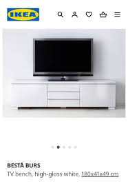 Ikea BestÅ Burs Tv Bench Furniture