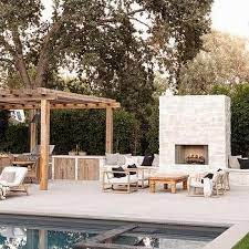 White Stone Fireplaces Design Ideas
