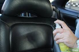 7 ways to clean car upholstery wikihow