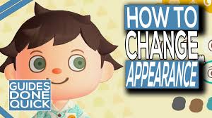 Guide includes rewards (diy recipes, snowflake, ice wand) & ice furniture. How To Change Your Appearance In Animal Crossing New Horizons Youtube