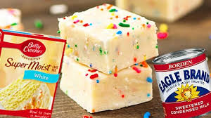 Use it as a stencil or a template. Easy Cake Batter Fudge Recipe