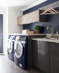 Basement Laundry Room With Ikea