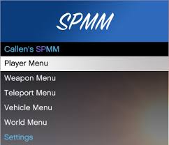 Free gta 5 pc online mod menu download and tutorial. Callen S Gta V Single Player Mod Menu Gta5 Mods Com