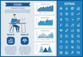Ecology Infographic Template Elements And Icons Infograph