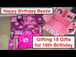 18 gifts for her 18th birthday