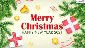 merry christmas and happy new year 2021