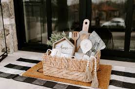 diy housewarming gift basket stefany