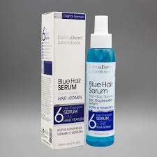 In addition, keratin care, which supports hair to look shiny, moisturizes the hair and helps to provide smoothness. Natural Produkte Dermaderm Blue Hair Serum 125 Ml