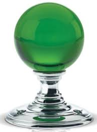 Green Glass Ball Door Knobs World Of