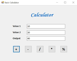 learn how to create a basic calculator