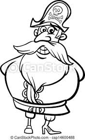 * * * * pirate flag with skull and crossbones, the jolly roger coloring page. Pirate Captain Cartoon Coloring Page Black And White Cartoon Illustration Of Funny Pirate Or Corsair Captain With Peg Leg Canstock