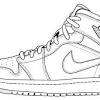 Jordan shoe coloring pages are a fun way for kids of all ages to develop creativity, focus, motor skills and color recognition. 1