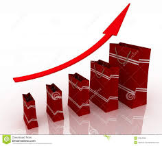Sales Growth Chart Stock Illustration Illustration Of