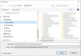 Create Or Edit Csv Files To Import Into Outlook Office Support