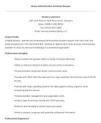 Resume Examples Administrative Assistant Examples Of Cover Letters
