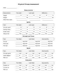 5 Physical Assessment Forms Word Templates