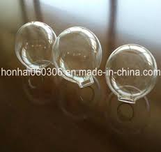 clear glass globe industrial pendant