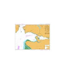 British Admiralty Nautical Chart 4962 Approaches To Approches A Vancouver Harbour