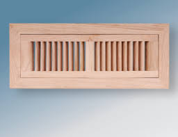 flush mount wooden grille