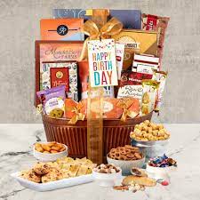 our grand birthday gift basket at