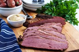 pellet grill smoked corned beef mommy