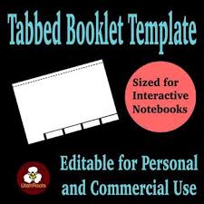 This Editable Tabbed Booklet Flipbook Template Will Make
