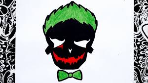 El logo de deadshot de el escuadron suicida; Como Dibujar Al Guason Logo Del Joker Escuadron Suicida How To Draw Joker Jared Leto Youtube