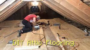 diy attic loft flooring you