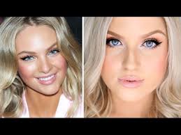 easy candice swanepoel hair makeup
