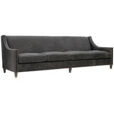 Genuine Leather Square Arm Sofa