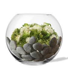 Clear Glass Fish Bowl Bubble Terrarium Vase