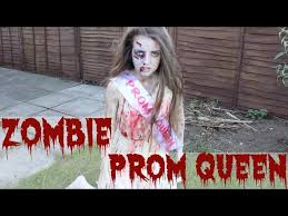 halloween zombie prom queen