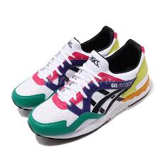 Details About Asics Tiger Gel Lyte V White Black Pink Green Men Running Shoes 1191a227100
