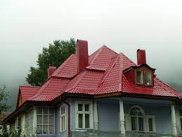 Exterior Paint Styles For A Red Roof Ehow