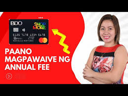 annual fee sa bdo more credit card