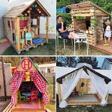 Diy Pallet Playhouse Plans And Ideas