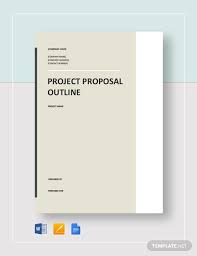 This proposal consists of several paragraphs that describe the basic aspects of your. Project Outline Template 9 Free Sample Example Format Download Free Premium Templates