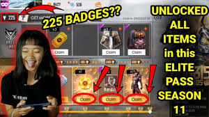 Now listen to me carefully, can you afford this elite pass or other premium items? Free Fire New Elite Pass Season 11 Full Items New Emote Costumes And More Unlocked Sooneeta Youtube