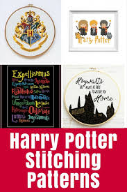 Harry Potter Stitching Patterns The Crafty Mummy