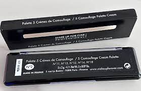 make up for ever 5 camouflage cream palette 2 asian complexions