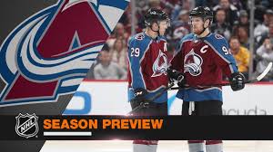 As well as the franchise's 40th season in the national hockey league and 47th season overall. 31 In 31 Colorado Avalanche 2018 19 Season Preview Youtube