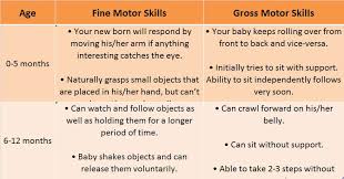 Motor Skills Development In Your Child 0 1 Yr