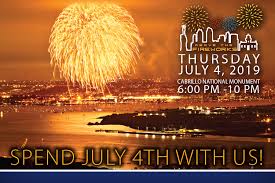 Cabrillo National Monument July 4th Fireworks Viewing The