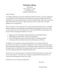 Best Field Technician Cover Letter Examples Livecareer