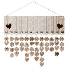 Family Birthday D Set Hanging Wooden