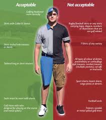 dress code for golf in spain golf