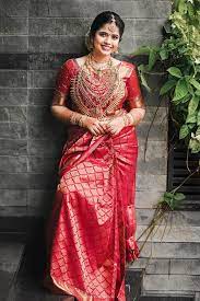 new saree design 2021 2022 for wedding red