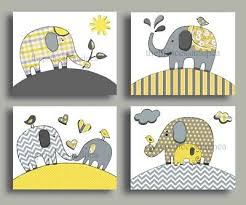 elephant nursery wall art prints