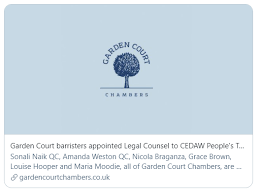 cedaw garden court chambers the